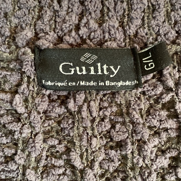 Guilty - Womens v-neck sweater. Size L - Picture 3 of 10